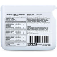 Produktbild von FITS Probiotic Complex Strong Nahrungsergänzungsmittel mit pflanzlichem Ursprung 60 Kapseln