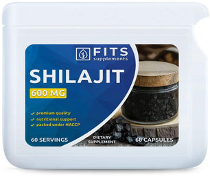 FITS Shilajit mit Fulvosäure 600 mg Kapseln 60 Stück – Bild 1 von 2