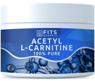 FITS Supplements Acetyl-L-Carnitin Pulver 50 g – Bild 1 von 1
