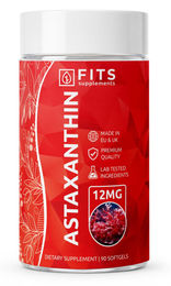 FITS Supplements Astaxanthin Strong 12 mg Vegan Bio Weichkapseln 90 Stück – Bild 1 von 1