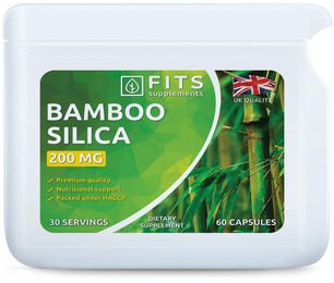 FITS Supplements Bambus-Kieselsäure 200 mg Silizium Kapseln 60 Stück – Bild 1 von 1