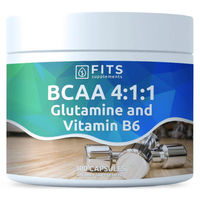 Produktbild von FITS Supplements BCAA 4:1:1 mit Glutamin und Vitamin B6 Kapseln 300 Stück