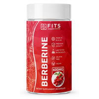 Produktbild von FITS Supplements Berberin-HCl Strong 600 mg Kapseln 90 Stück