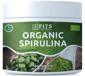 FITS Supplements Bio Spirulina Tabletten 500 mg – Bild 1 von 1