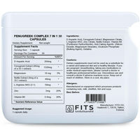 Produktbild von FITS Supplements Bockshornklee-Komplex 7 in 1 Kapseln 30 Stück