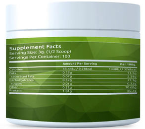 FITS Supplements Chlorella Pulver Bio 300 g – Bild 1 von 1