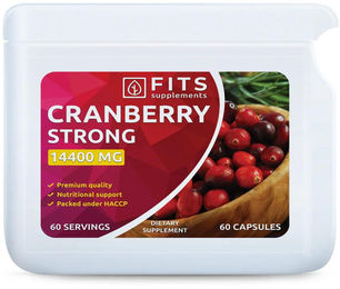 FITS Supplements Cranberry Strong 14.400 mg Kapseln mit pflanzlichem Ursprung 60 Stück – Bild 1 von 1