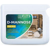 Produktbild von FITS Supplements D-Mannose 700 mg Kapseln 60 Stück