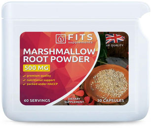 FITS Supplements Eibischwurzel 500 mg Kapseln vegan vegetarisch 30 Stück – Bild 1 von 1