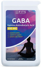 FITS Supplements GABA 500 mg Kapseln 120 Stück – Bild 1 von 2