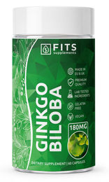 FITS Supplements Ginkgo Biloba Bio 180 mg 30 Kapseln – Bild 1 von 1