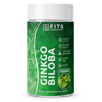 Produktbild von FITS Supplements Ginkgo Biloba Bio 180 mg 30 Kapseln