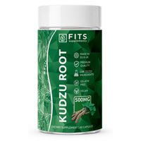 Produktbild von FITS Supplements Kudzu-Wurzel Kapseln mit 40 % Isoflavonen 500 mg 60 Stück