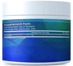 FITS Supplements L-Prolin Pulver vegetarisch 200 g – Bild 1 von 1