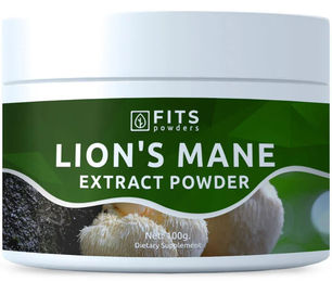 FITS Supplements Löwenmähne Extraktpulver vegetarisch und glutenfrei 100 g – Bild 1 von 1