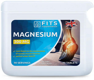 FITS Supplements Magnesium 300 mg 90 Tabletten – Bild 1 von 1
