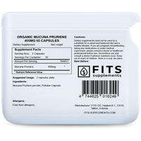 Produktbild von FITS Supplements Mucuna pruriens 400 mg 60 Kapseln