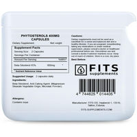 Produktbild von FITS Supplements Phytosterine 400 mg vegetarische Kapseln 60 Stück