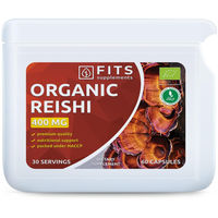 Produktbild von FITS Supplements Reishi 400 mg vegetarische Kapseln 60 Stück