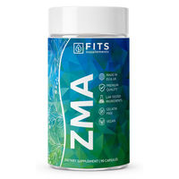 Produktbild von FITS ZMA Nahrungsergänzungsmittel mit pflanzlichem Ursprung 90 Kapseln für Sportler, Senioren und Kinder