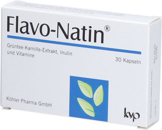 Flavo-Natin Köhler Pharma GmbH Kapseln mit Inulin glutenfrei laktosefrei ohne Zusatzstoffe – Bild 1 von 1
