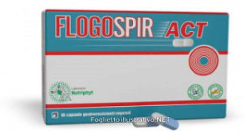 FLOGOSPIR Kräuter-Komplex von Laboratori Nutriphyt, 10 Kapseln, glutenfrei und laktosefrei – Bild 1 von 1