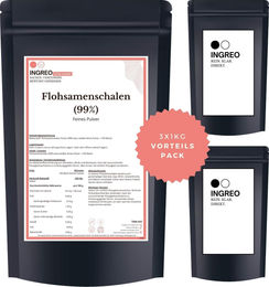 Flohsamenschalen INGREO Cook & Bake Feines Pulver glutenfrei 3kg – Bild 1 von 4