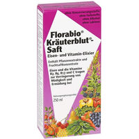 Produktbild von Florabio Kräuterblutsaft Bio vegetarisch alkoholfrei 250 ml