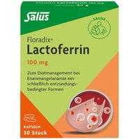 Produktbild von Floradix Lactoferrin 100 mg Kapseln für Schwangere und Stillende