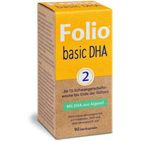 Produktbild von Folio 2 Basic DHA Hartkapseln für Schwangere und Stillende 90 Kapseln