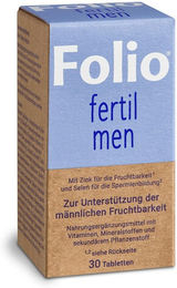 Folio Fertil Men Tabletten für Männer 30 Stück – Bild 1 von 1