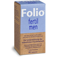 Produktbild von Folio Fertil Men Tabletten für Männer 30 Stück