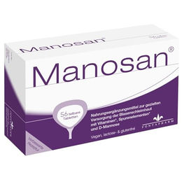 Fontapharm Manosan D-Mannose Lutschtabletten laktosefrei und glutenfrei – Bild 1 von 4