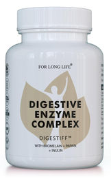 FOR LONG LIFE DIGESTIFF Multi-Enzym-Komplex mit Inulin vegane Kapseln – Bild 1 von 1