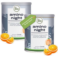 Produktbild von for you Amino Night Aminosäuren Pulver vegan laktosefrei und zuckerfrei