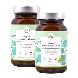 for you aqua phyto balance Kräuter-Komplex Vegan 120 Kapseln für Sportler – Bild 1 von 4