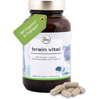 Produktbild von For You Brain Vital Kapseln vegan ohne Zusatzstoffe