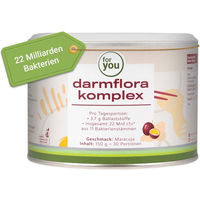Produktbild von for you Darmflora Komplex Pulver laktosefrei zuckerfrei glutenfrei