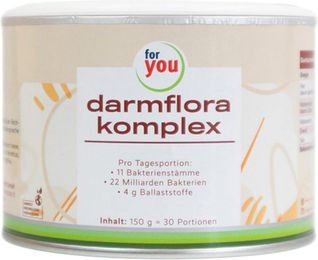 For You Darmflora Komplex Pulver laktosefrei zuckerfrei glutenfrei – Bild 1 von 2