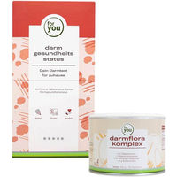 Produktbild von for you Darmgesundheits Status und Darmflora Komplex Pulver für Kinder laktosefrei zuckerfrei glutenfrei ohne Zusatzstoffe