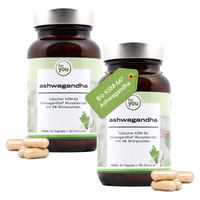 Produktbild von for you eHealth Ashwagandha Kapseln Doppelpack 180 Stück vegan bio