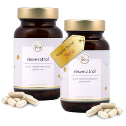 for you eHealth Resveratrol Kapseln 240 Stück vegan ohne Zusatzstoffe 150 mg Trans-Resveratrol 98% – Bild 1 von 5