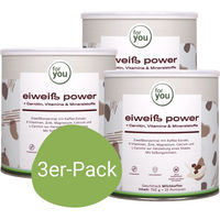 Produktbild von for you Eiweiß Power Milchkaffee Bio Pulver Dreierpack