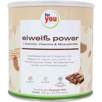 Produktbild von for you Eiweiß Power Pulver Schokolade 750 g