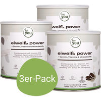 Produktbild von for you Eiweiß Protein-Cookies Cookies & Cream Dreierpack 3000 g