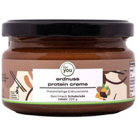 Produktbild von For You Erdnuss Protein Creme Schokolade zuckerfrei ohne Zusatzstoffe 220 g