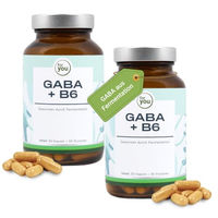 Produktbild von for you GABA + B6 Kapseln vegan ohne Zusatzstoffe 180 Kapseln