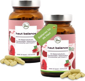 For You Haut Balance Beauty-Kollagen-Kombi Doppelpack 240 Kapseln vegan und ohne Zusatzstoffe – Bild 1 von 4