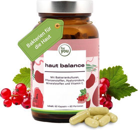 for you Haut Balance Beauty-Kollagen-Kombi vegan Kapseln ohne Zusatzstoffe – Bild 1 von 4