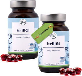 for you Krillöl Kapseln Doppelpack für Sportler 250 mg – Bild 1 von 3